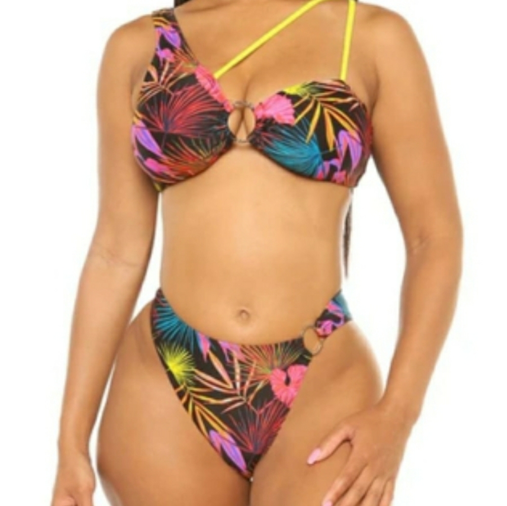 Iconswim Tropical Island Dream Bikini Floral Print - Picture 1 of 5